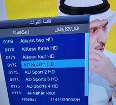 تردد قناة أبو ظبي الرياضية 1 و 2 الجديد 2024
