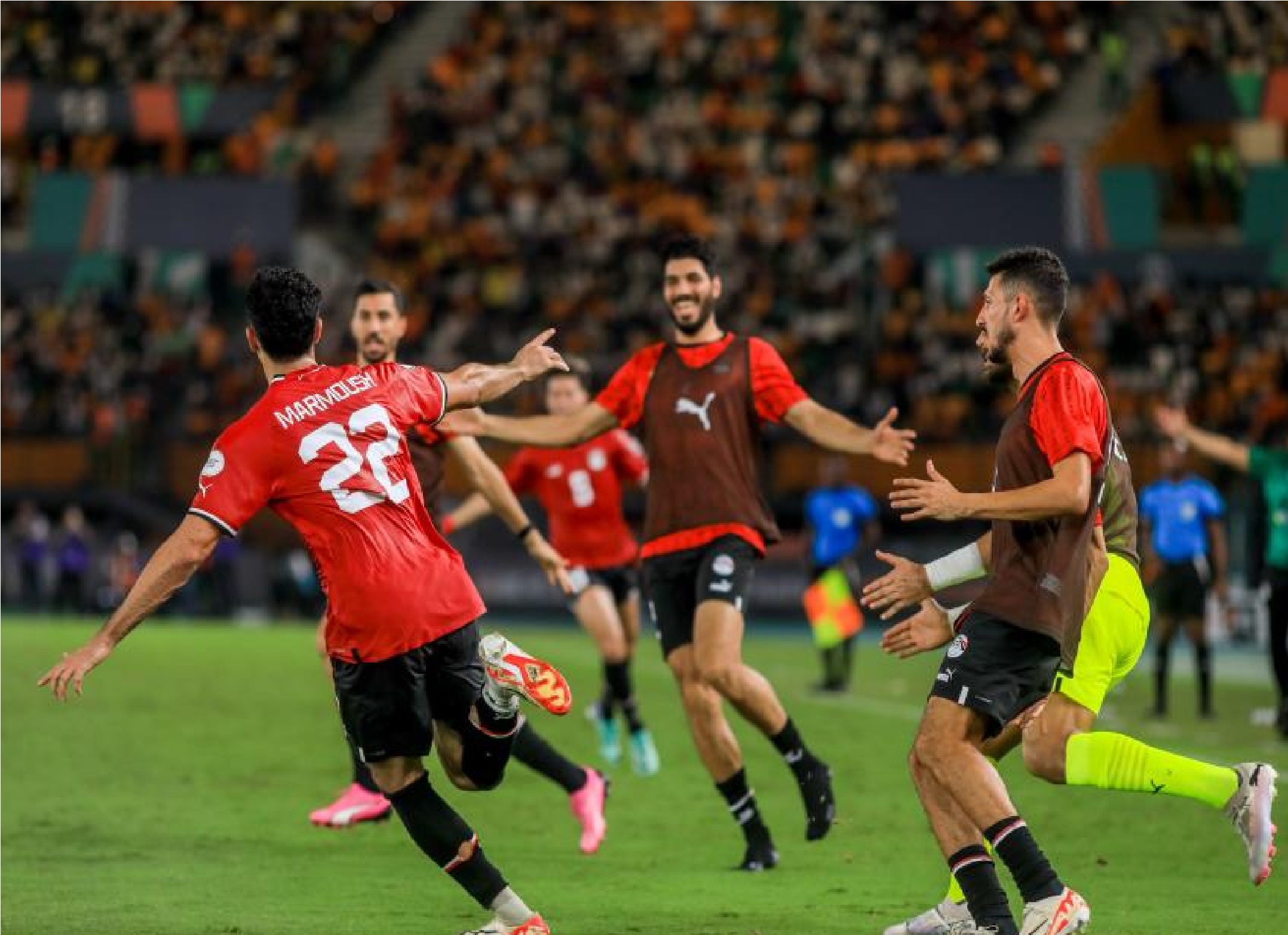 جدول ترتيب مجموعه مصر كأس أمم أفريقيا 2023 قبل مباراة الرأس الأخضر