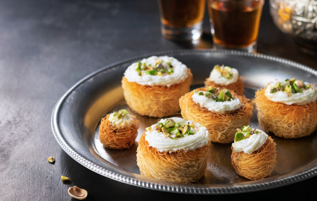 وفري واعملي الحلويات بالمنزل.. طريقة عمل كنافة الفنجان بالقشطة ولا أروع في المنزل أحلي من الجاهزة 