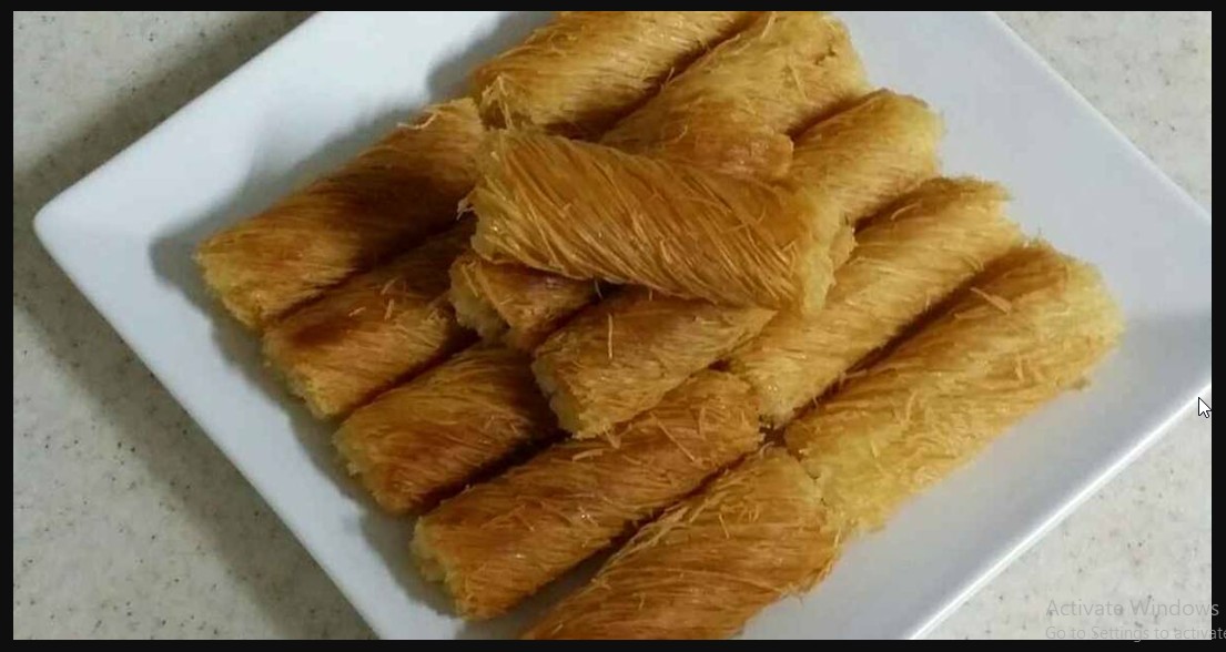 اصابع الكنافه الملفوفة.. بكل احترافيه بطريقه سهله هتنبهري من جمالها وطعم وشكل ينافس اكبر حلواني أطعم حلويات شرقية ممكن تعملوها